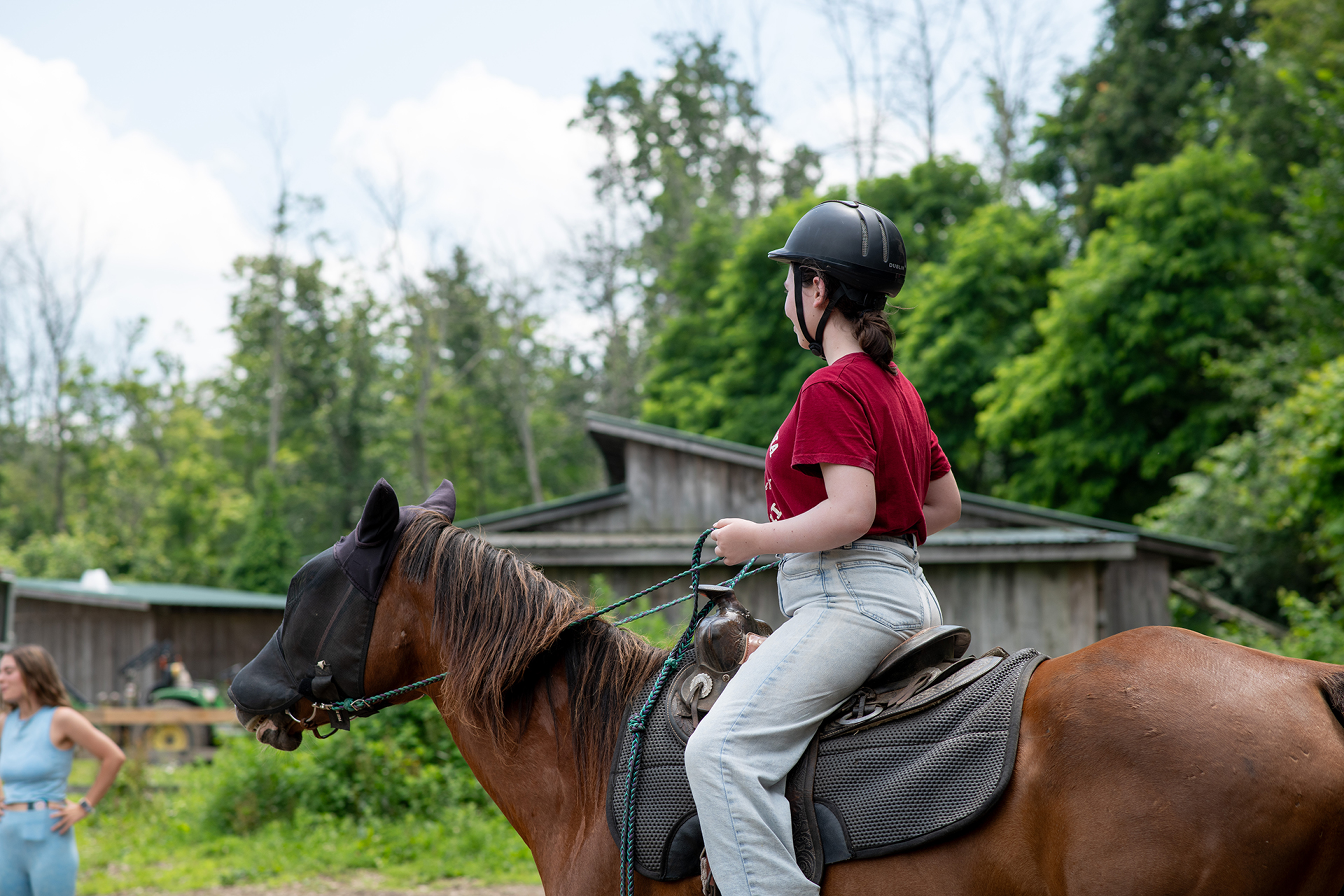 girls on horseback Horseback Riding