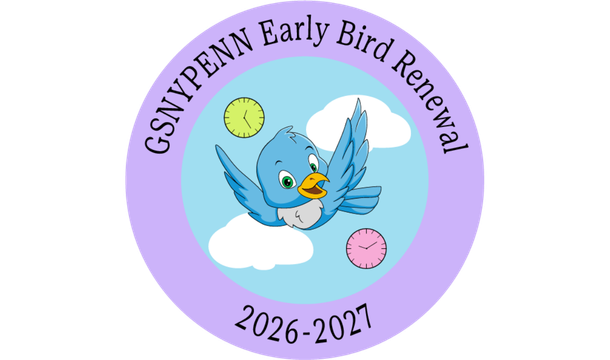 Early Bird Renewal:<br> April 1-June 30 